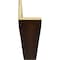 Ekena Millwork 2-Sided (L-beam) Rough Cedar Endurathane Faux Wood Ceiling Beam, Premium Mahogany, 4"W x 8"H  x 14'L BMRC2C0040X080X168ZM - alternate 6